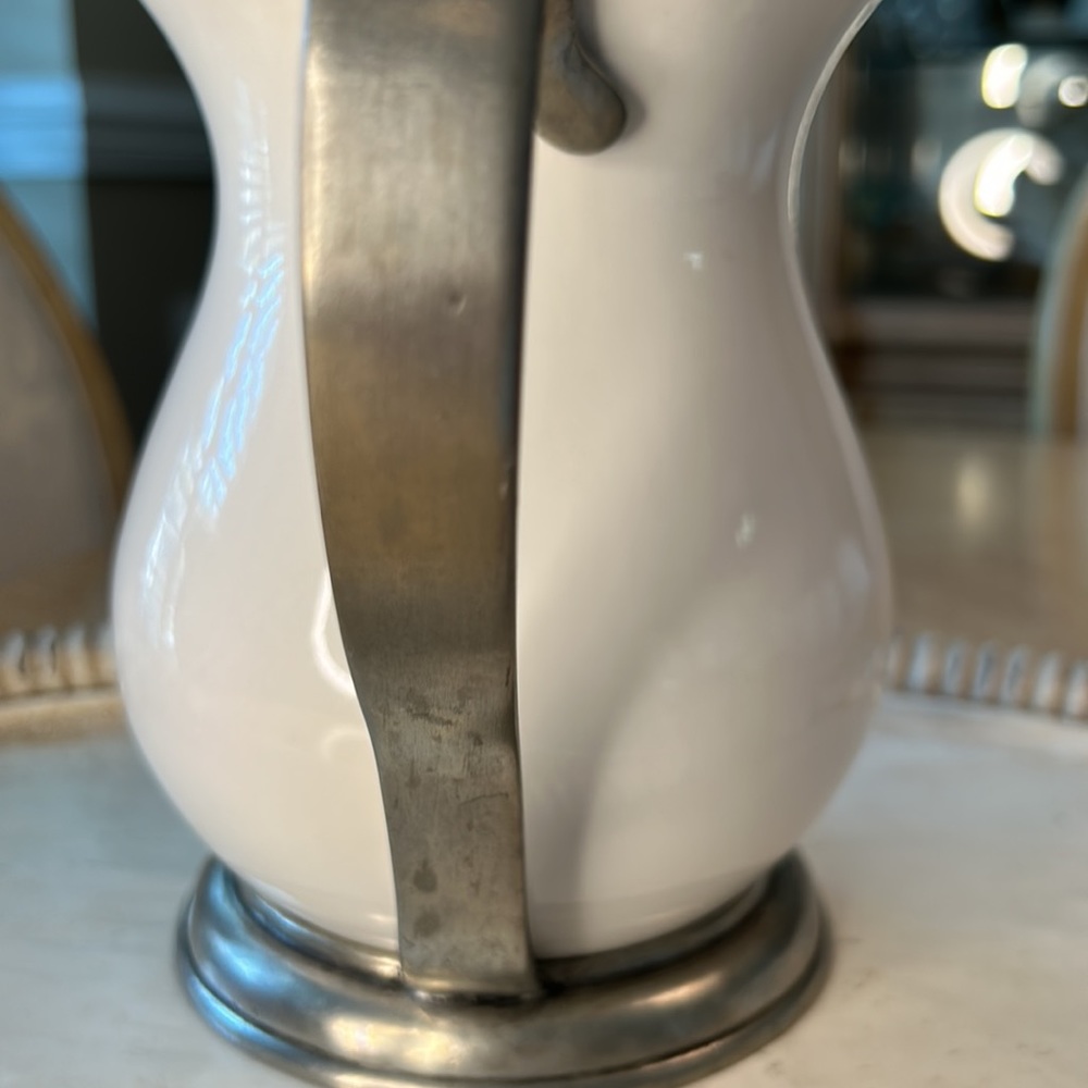 Arte Italica Tuscan Ceramic Pitcher - Picture 10 of 10